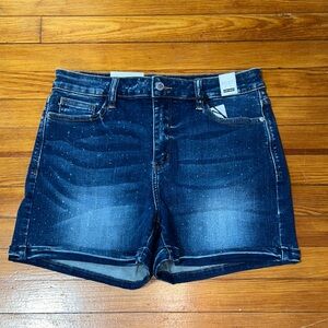 Judy Blue Dark Blue Jean Shorts